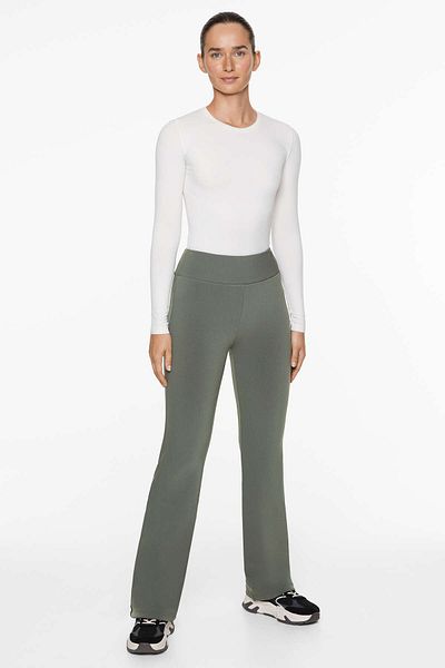Oysho Super extra warm seamless bootcut trousers