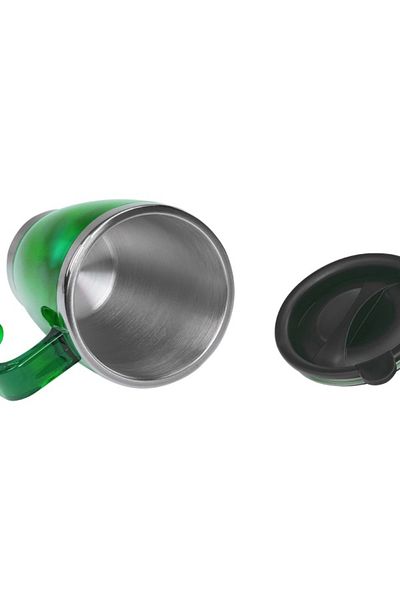 S-LINK كوب SL-TM1981 أخضر 415 مل داخلي 304 خارجي 201 من الفولاذ المقاوم للصدأ