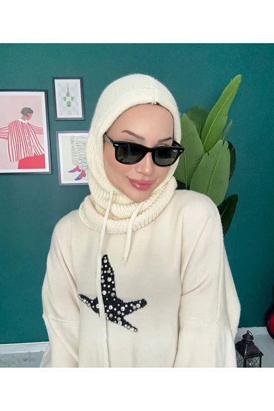 Organic Scarfs Venado Knitwear Headgear Balaclava