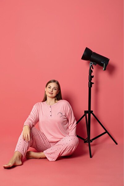 Mutlu City Σετ γυναικείες πιτζάμες Comfortable Fit Bamboo Interlock Plus Size 301752