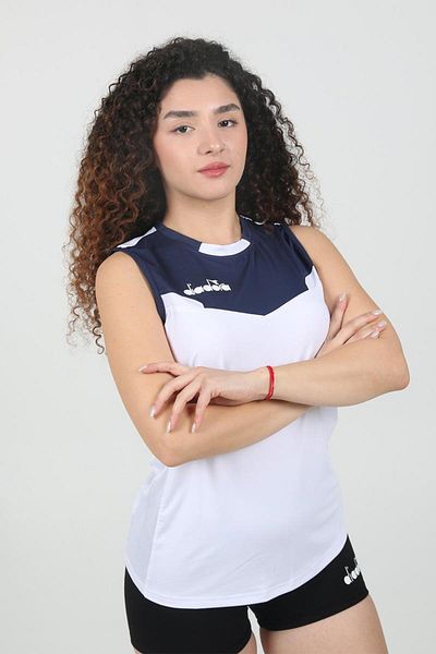 Diadora Elens Γυναικείο T-Shirt Βόλεϊ Λευκό