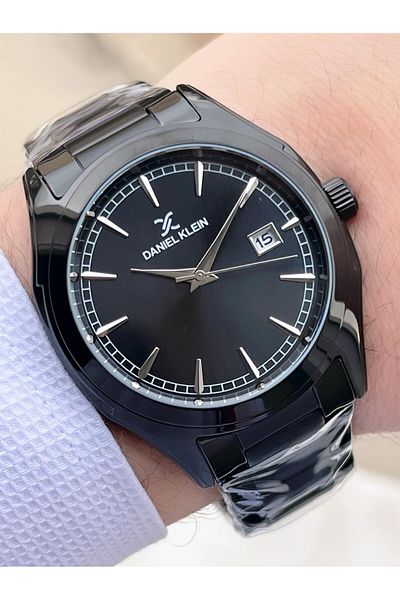 Daniel Klein Calendar Dial 30 Mt Water Resistant Men's Wrist Watch Fdk.13831.F5