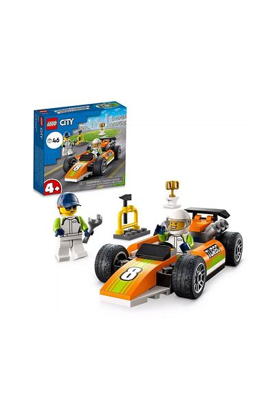LEGO City Race Car 60322-Toy Construction Set Designed for Children Aged 4 and Above (46 PIECES)