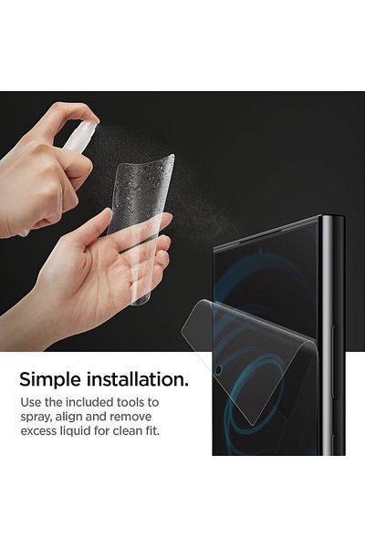 Spigen Neo Flex Optical HD for Samsung Galaxy S24 ULTRA Screen Protector Flexible Film - 2 PACK