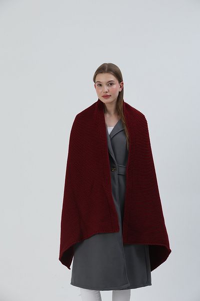Sheilar Lings Knitted Knitwear Shoulder Shawl