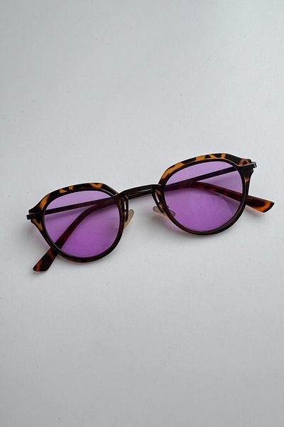DSN Purple Bold Sunglasses
