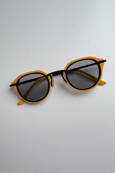 DSN Yellow Bold Sunglasses