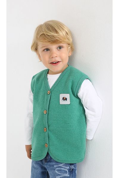 Luggi Baby V-Neck Baby Vest