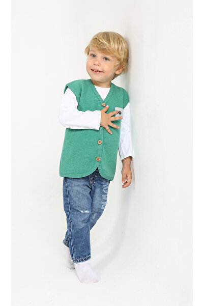 Luggi Baby V-Neck Baby Vest