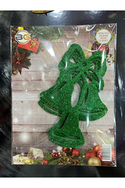 Astaş 6'lı Simli Eva Yılbaşı Süsü