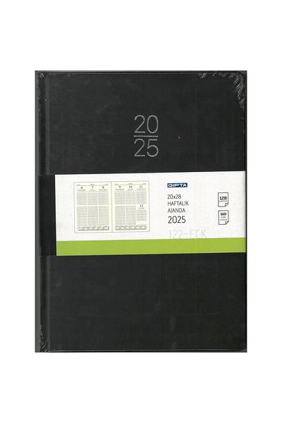 Gıpta 122-eck Eco 20x28 Weekly Agenda