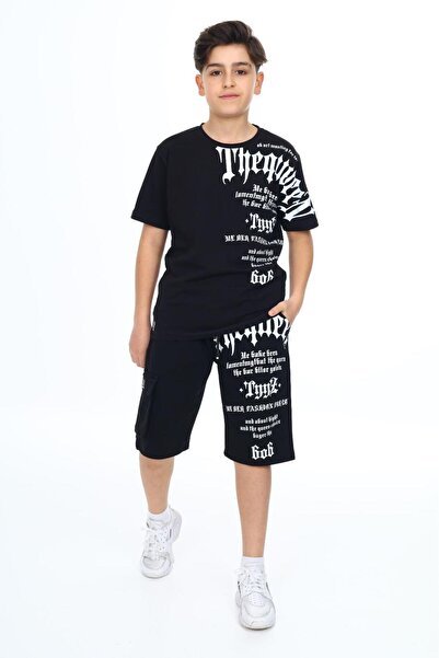 RAPAPA Boy's Waiter Boy Shorts Top and Bottom Set 9920-S