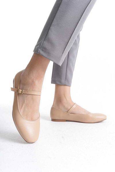 İDOL SHOES BALERINI CU BARRET DE PIELE VEGANĂ
