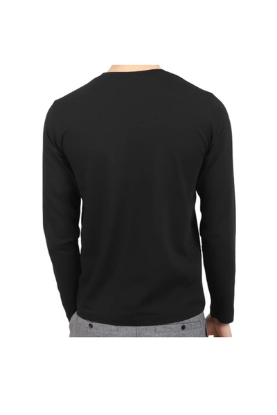 Mikro Ανδρικό μακρυμάνικο μπλουζάκι Lycra Basic