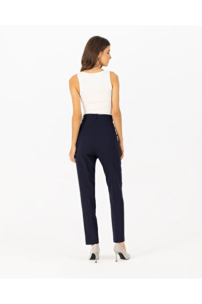 SEÇİL High Waist Classic Cut Trousers