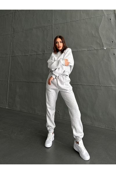 KTN Women's 3 Yarn Tracksuit Set