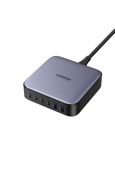 Ugreen GaN 200W Desktop Charger 6-Port - Space Gray