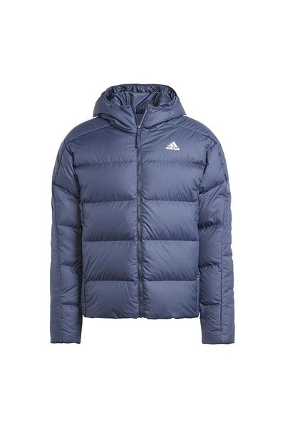 adidas Light Navy Blue Men's Hooded Coat Ik3213