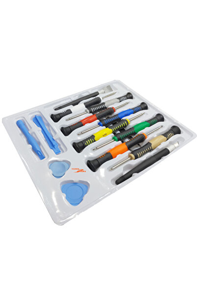 yıldırım nalbur SAATÇİ TELEFONCU TORNAVİDA SETİ 16 PARÇA EKONOMİK SET TAMİR SETİ