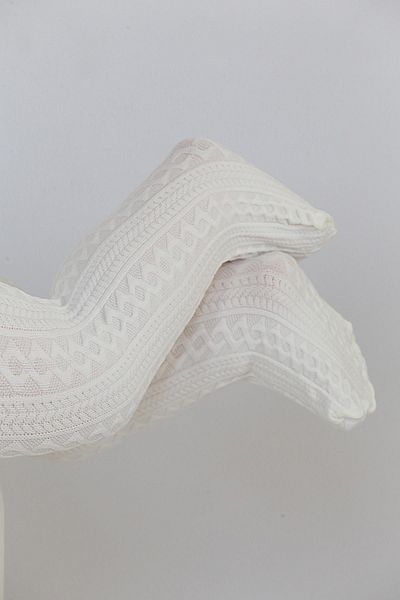 Daymod Baby Benan Cream Color Self Patterned Thick Pantyhose