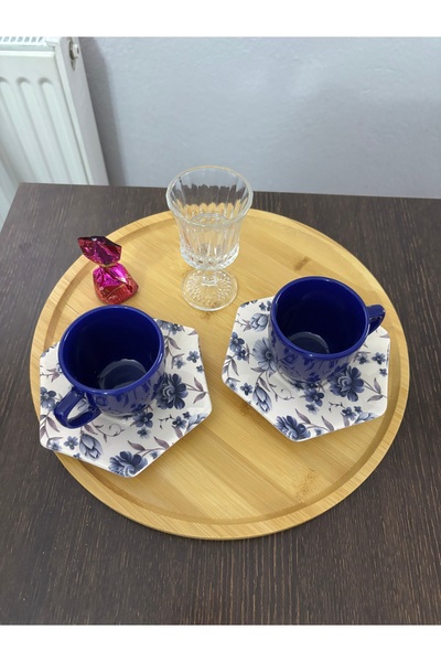 MİR Bambu Büyük Boy Kalın Cilalı Yuvarlak 30cm Pizza ve Sunumluk