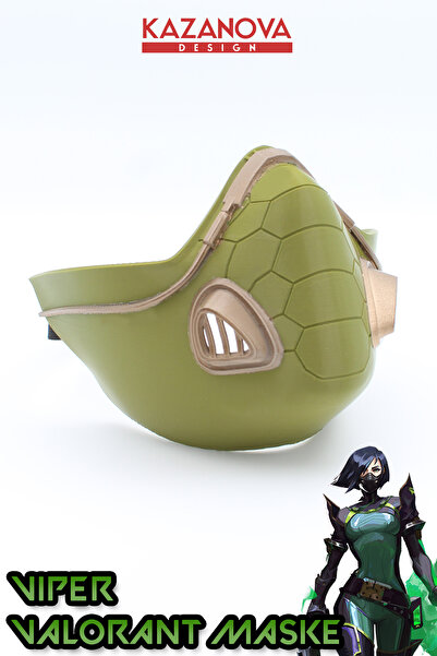 Kazanova Design Viper Maskesi Valorant