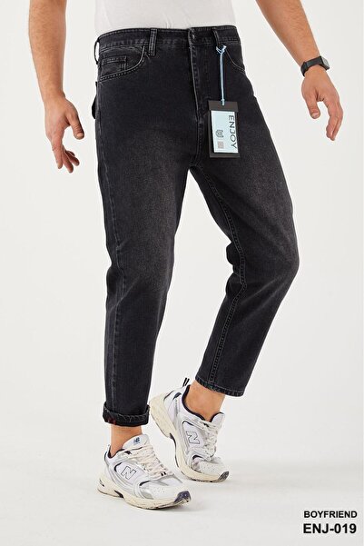 Enjoy BOYFREND BLACK BOY RAHAT GİYİM ŞIK PANTOLON