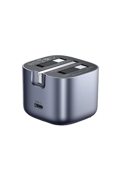 Ugreen Wall Charger Nexode GaN Fast USB-C Port PD 30W - Space Gray