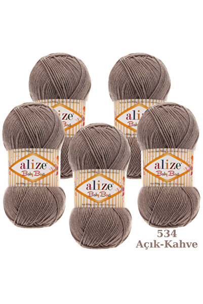 Ravepi Collection Alize Baby Best Pachet de 5 fire de tricotat manual Cod de ...