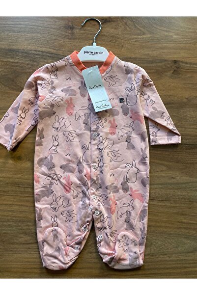 Pierre Cardin Patterned Booties Front Snap Closure Jumpsuit