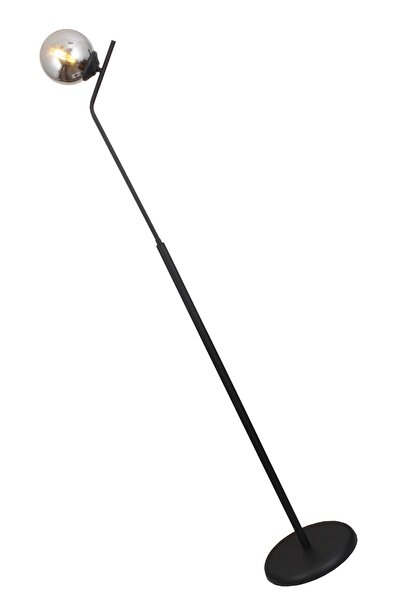 Taşcan Aydınlatma Parla Siyah Lambader Füme Camlı Yatak Odası Oturma Odası Salon Lambader