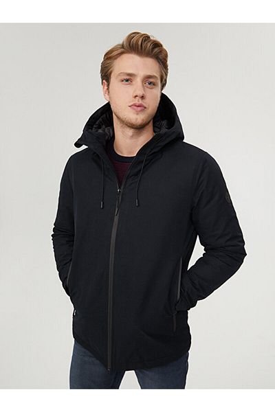 Loft Men's Coat 2025251 Navy Blue
