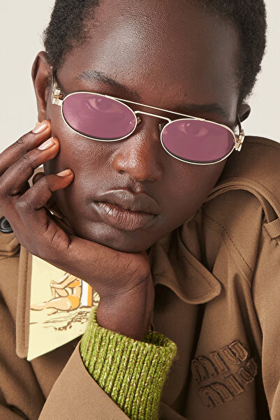 Miu Miu 54zs zvn50d 53 women's sunglasses