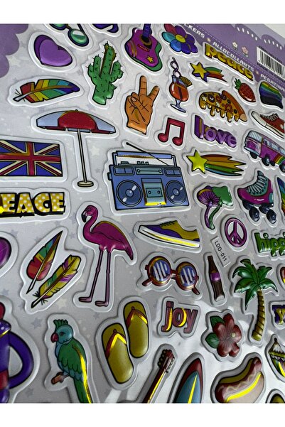 cakaybu Autocolant în relief 3D de sărbători