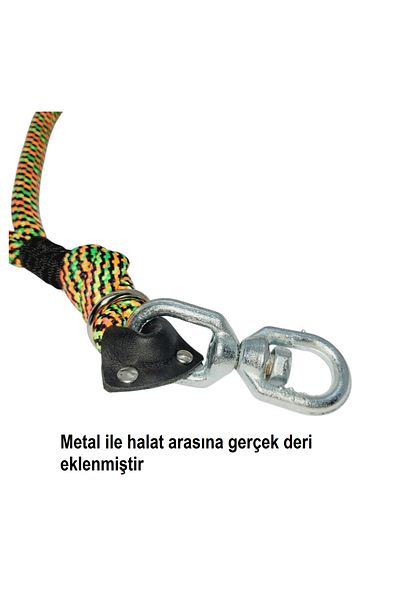 VSLT HANDMADE Breed Dog Walking Strap - Swivel and Carabiner. Big Dog Leash