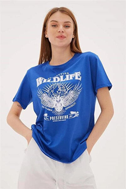Fashion Friends 23Y-TST0606K1 Model Štampano T-shirt