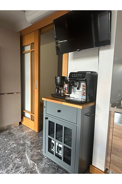 Dipole Furniture Movin Mat Lake Gri (RAL7037) Servant Mobilyası