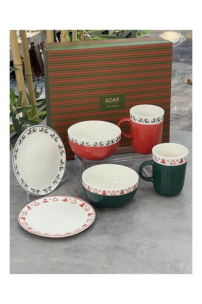 Doğudeko New Year 6 Piece Breakfast Set for 2 People