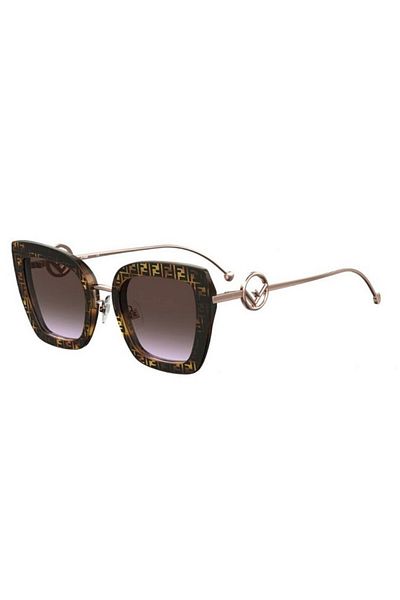 Fendi Ff 0408 S 086 Qr 51 Women's Sunglasses