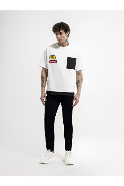 Loft Мъжки дънки Justin Skinny Fit, черни, LF2034724