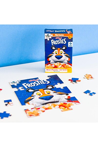 Kellogg's Frosties 50 Parça Mini Puzzle Çocuk Yapboz 6 Yaş ve Üzeri
