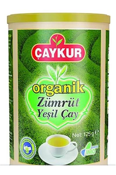 Çaykur Organik Zümrüt Yeşil Çay 125 gr