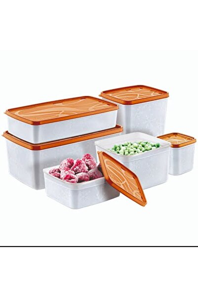 HOBBY LİFE Hobby Life Alaska - 6-Piece Deep Freezer Storage Container