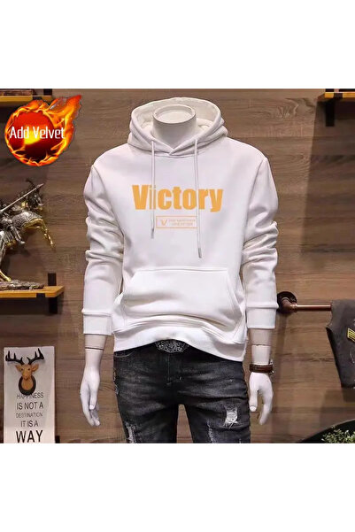 Drippy Tricou de lux din bumbac pentru bărbați - Hanorace de toamnă și iarnă,...