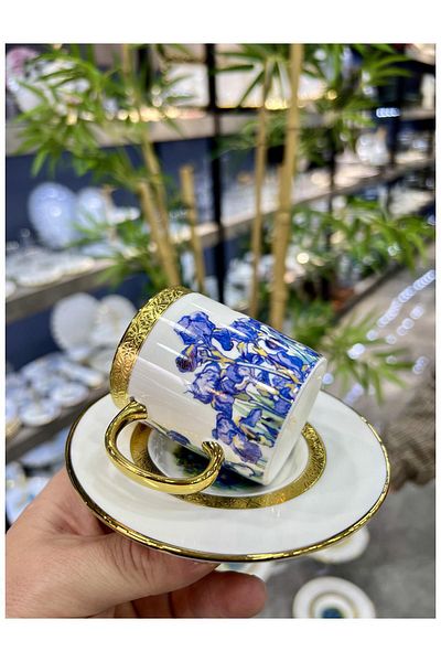 ACAR Lanthe Set of 6 Retro Luxury Porcelain Cups