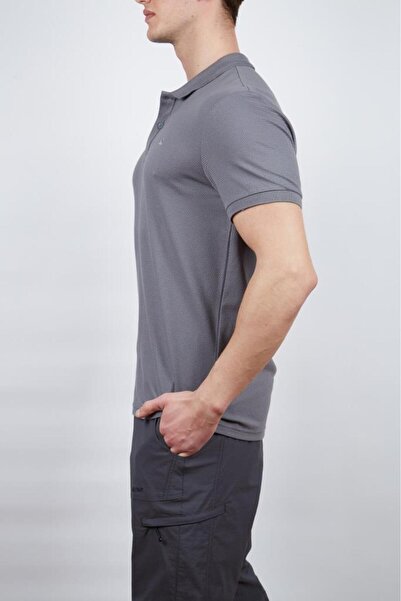 Alpinist Roc Men's Polo T-Shirt Black