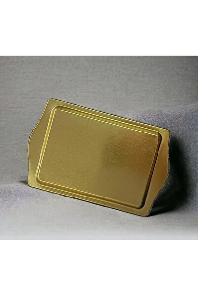 esdekor Christmas Themed Metal Serving Tray - Christmas Home Tableware Kitchen 1 Piece