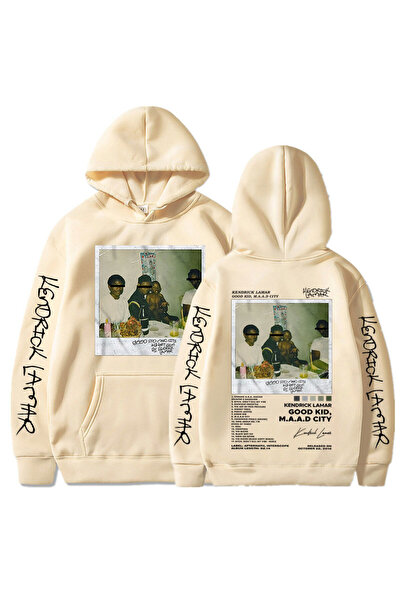 Drippy Ανδρικό φούτερ με κουκούλα Kendrick Lamar Y2k Vintage - Μακρυμάνικο, Σ...