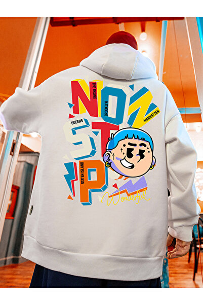 Drippy Хіп-хоп вуличний одяг Нова футболка з графічним малюнком - Hombre Hoodi