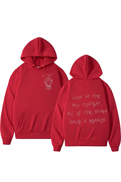 Drippy Rapçi Lil Peep tur konser Hoodie erkek Hip Hop moda ak ak Unisex at uz...